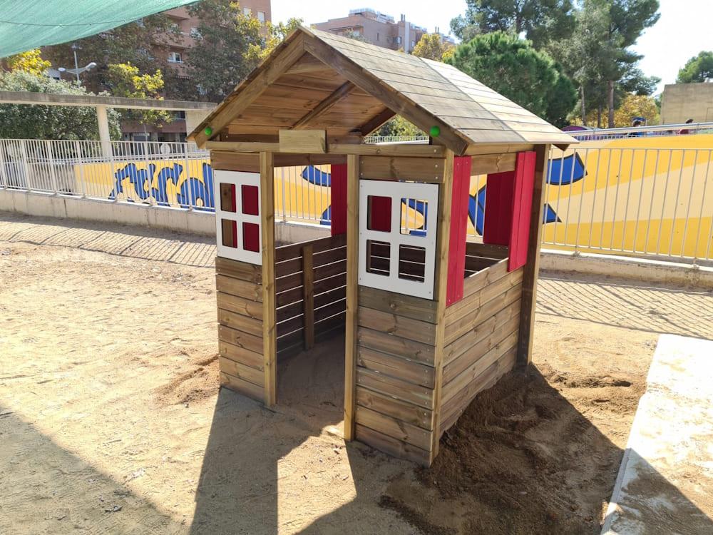 Casita infantil de madeira Morang XL School