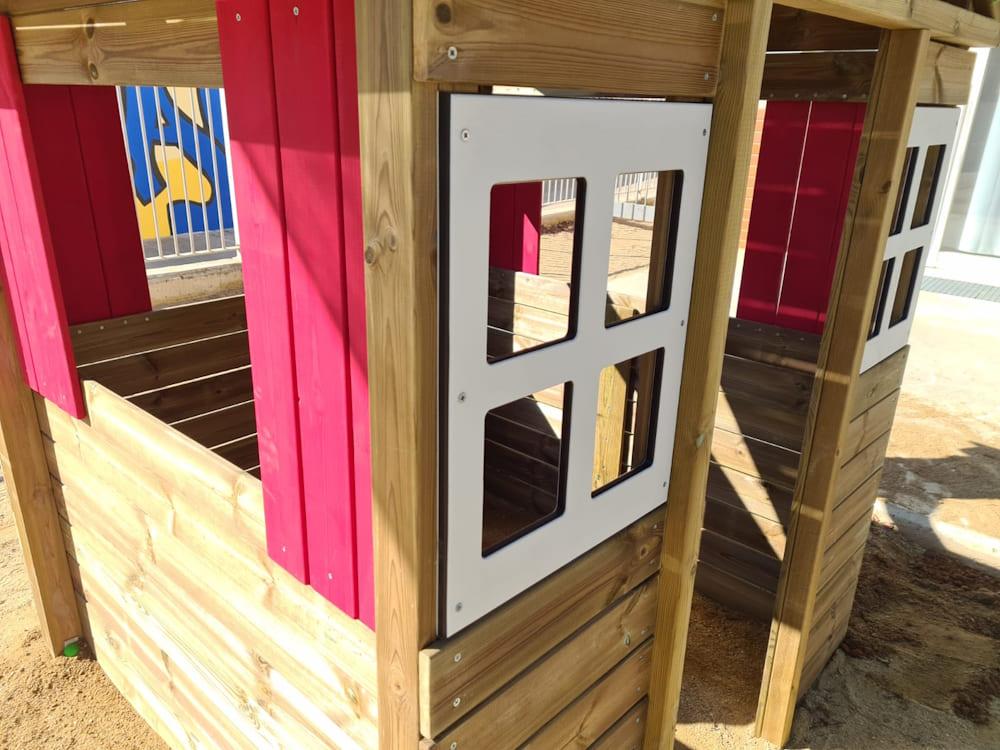 Casita infantil de madeira Morang XL School