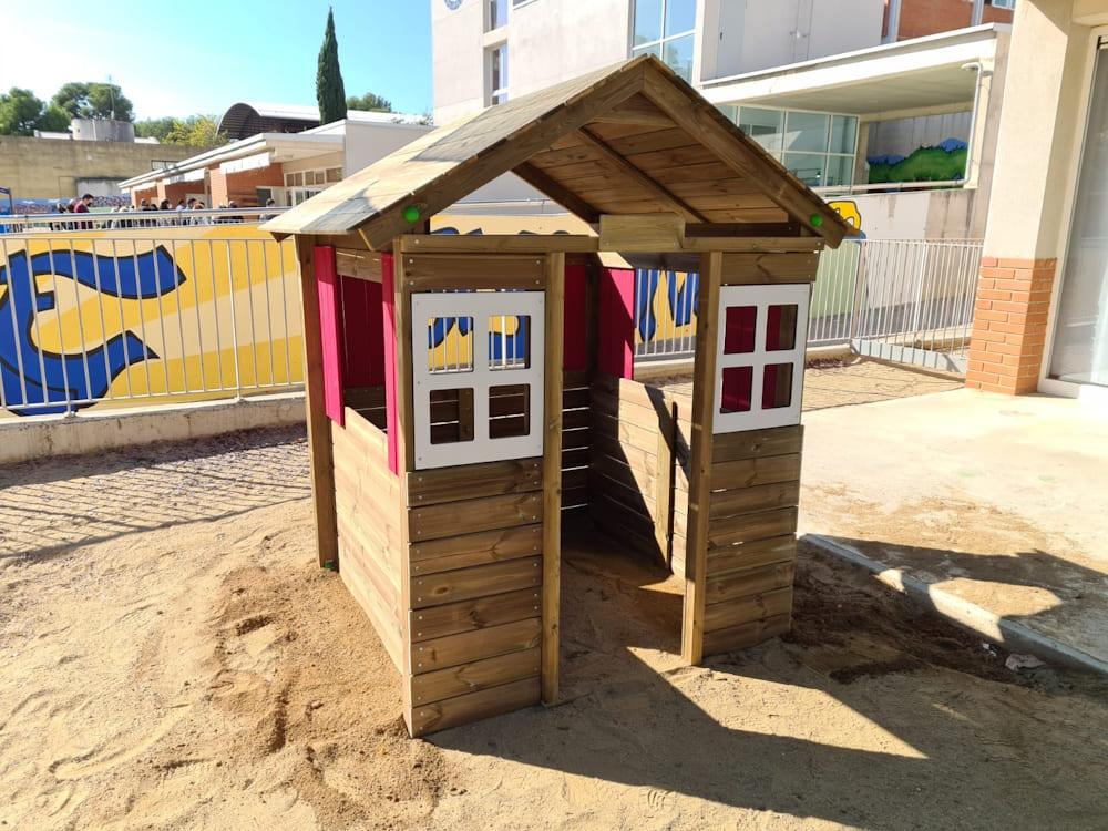 Casita de madera infantil Fresita XL escuelas