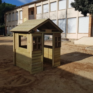 casita de madera tratada para el exterior MASGAMES FRESITA XL