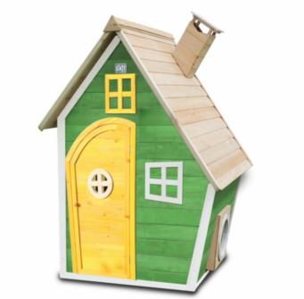 Casita infantil de madeira Fantasia 100 verde