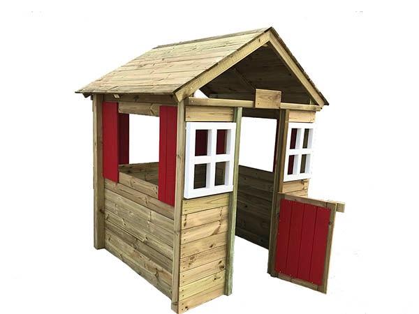 Casita de madera infantil, elevada mod. KID