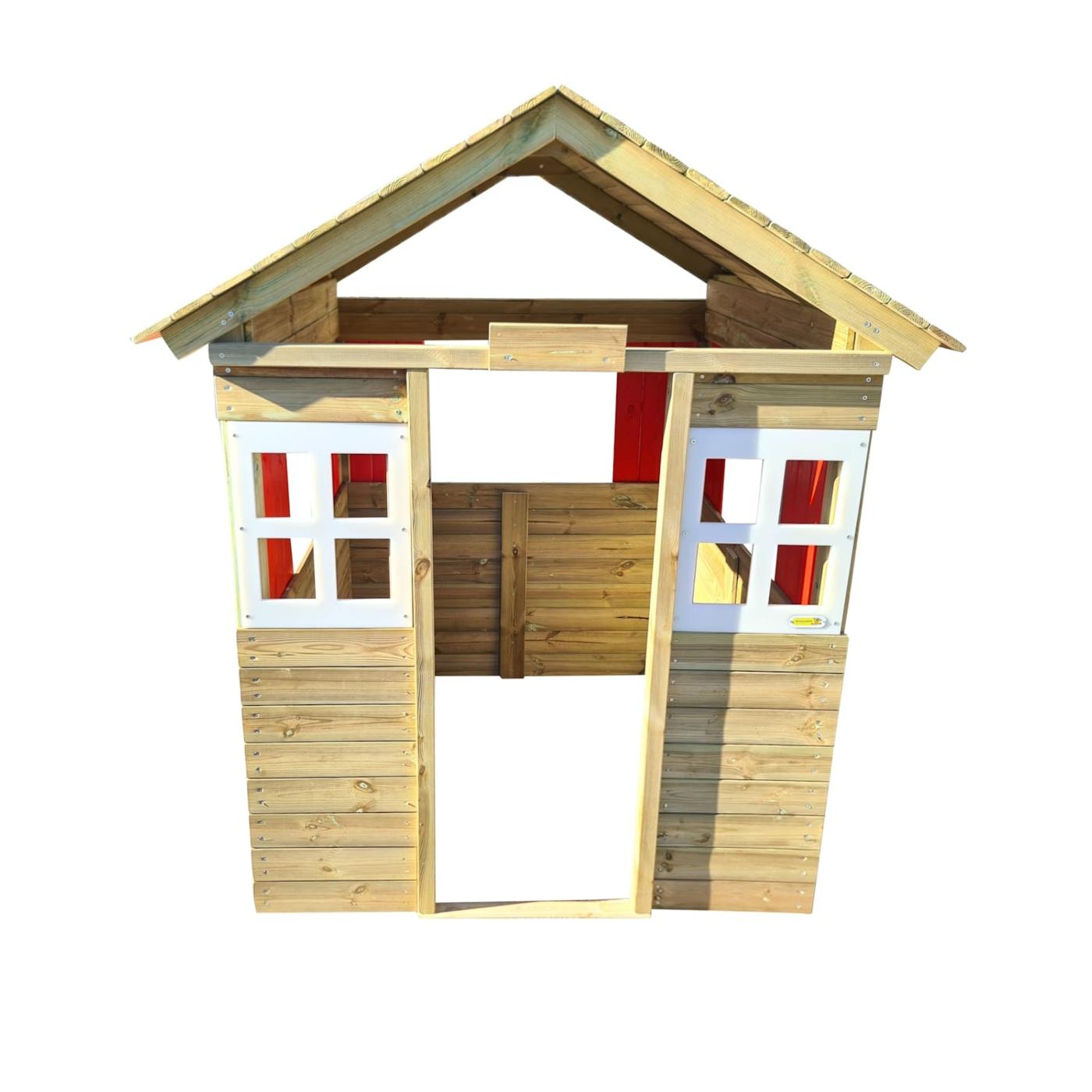 Casita infantil de madeira Morang XL School