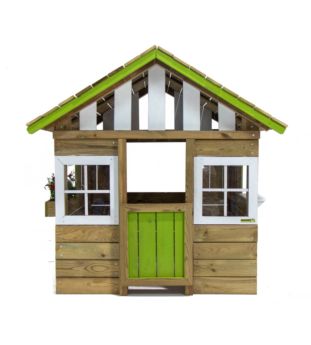 Casa de madeira para crianças MASGAMES LOLLIPOP VERDE