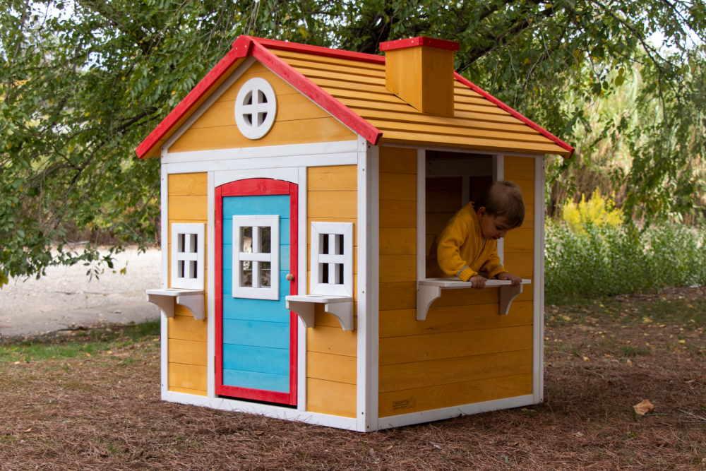 Casita infantil de madera Masgames VISBY