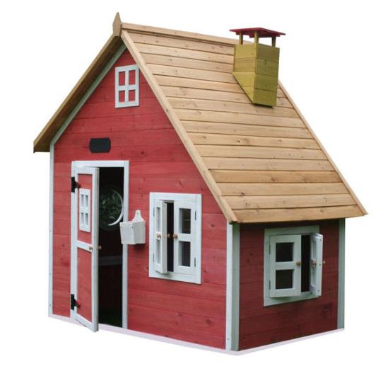 Casita infantil de madeira Crooked