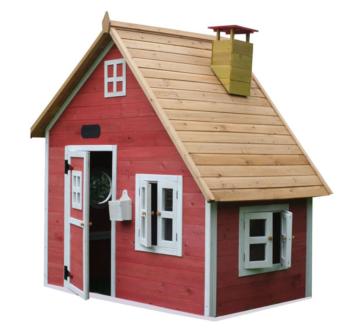 Casita infantil de madeira Crooked