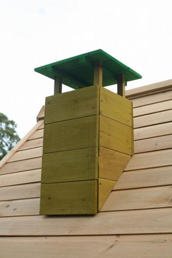 Casita de madeira whacky mansion