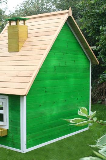 Casita de madeira whacky mansion