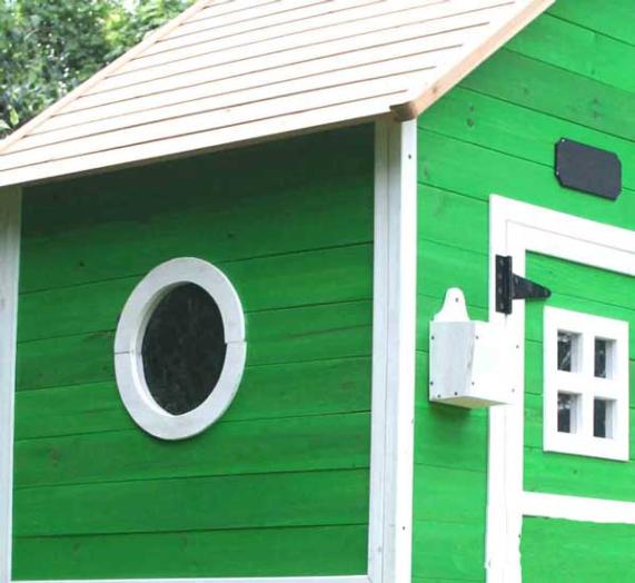 Casita de madeira whacky mansion