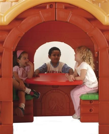 casitas de plástico para el jardín woodland cottage