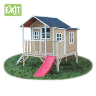Casita de madeira infantil Loft 350 Natural