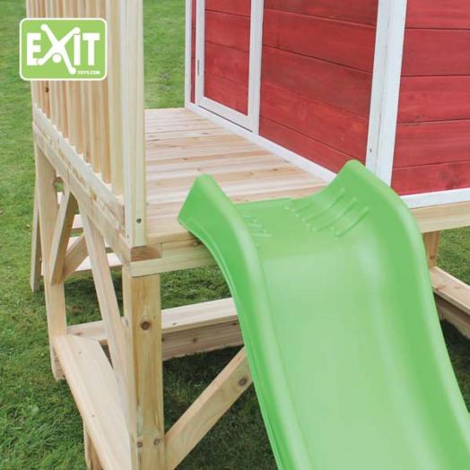 Casita-infantil-Loft-500-Red-tobogán