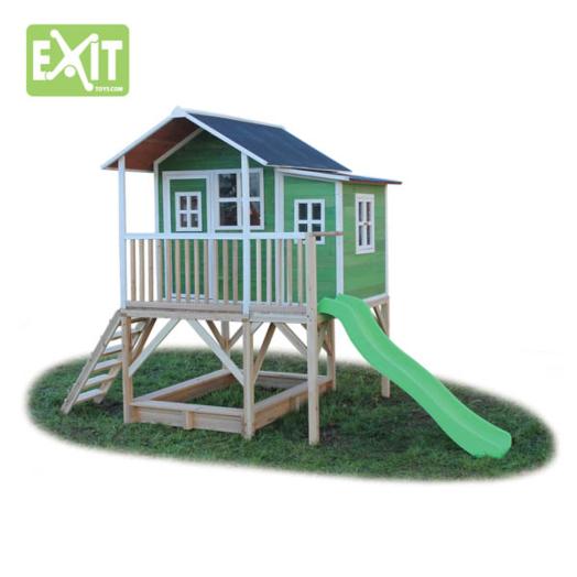 Casita infantil madeira Loft 550 Green