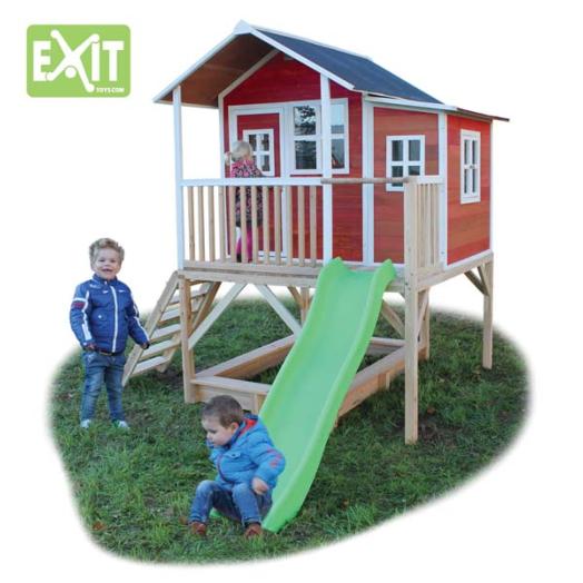 Casita-infantil-madeira-Loft-550-Red-ejemplo