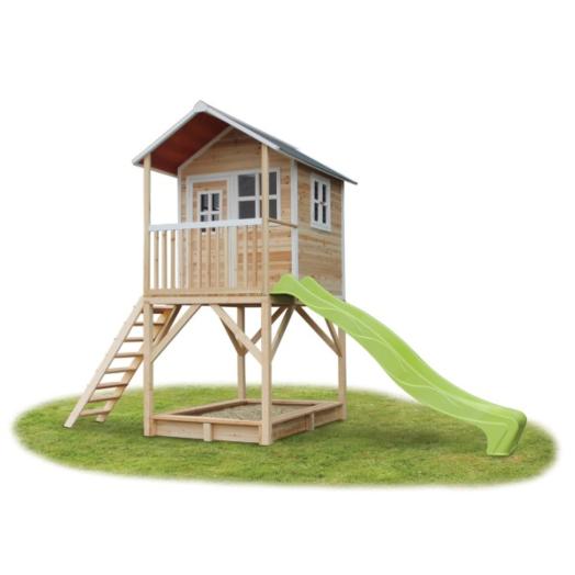 Casinha infantil de madeira EXIT LOFT 700 natural