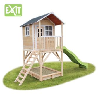 Casita infantil de madeira EXIT LOFT 700 natural