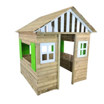 Caseta infantil de fusta per a l'exterior gran MASGAMES LOLLIPOP XXL HORECA