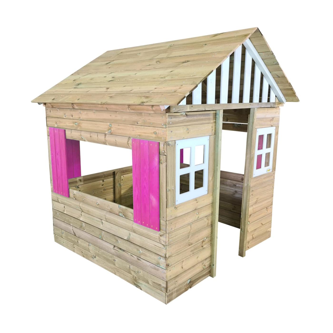 Casita infantil de madera homologada MASGAMES LOLLIPOP XXL Horeca 