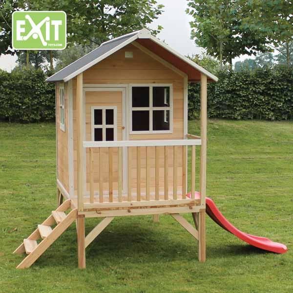 Casita infantil madeira loft elevada 1