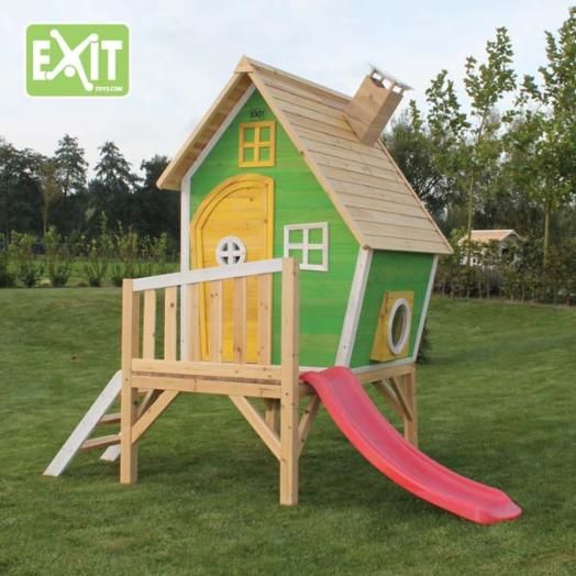 casitas de madera infantiles para el jardín de su casa fantasia 300