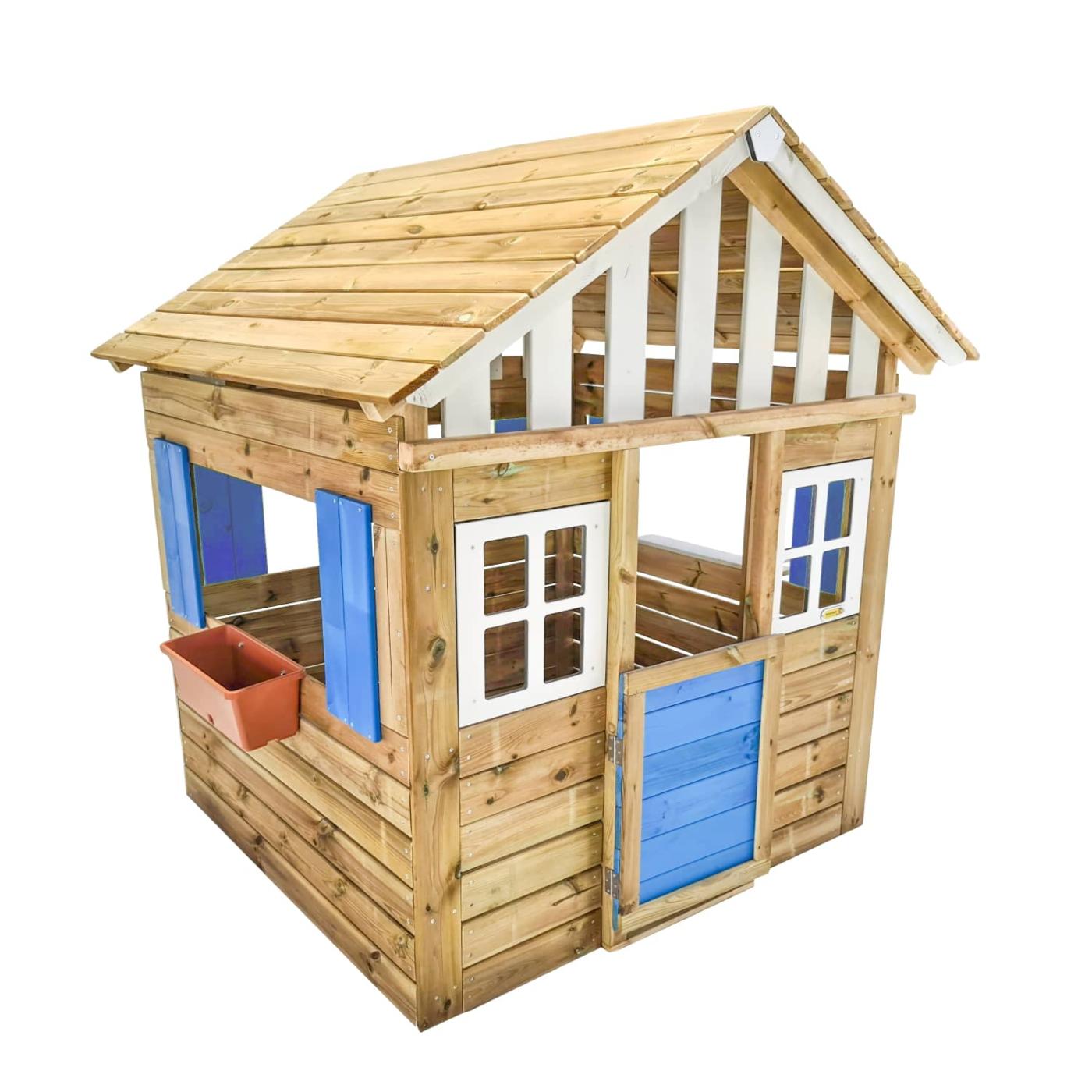 Casita infantil de madera MASGAMES LOLLIPOP XL Azul