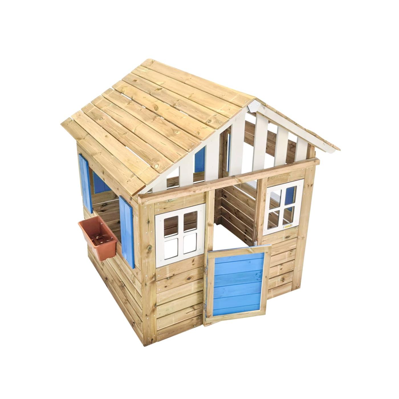 Casita infantil de madera MASGAMES LOLLIPOP XL Azul