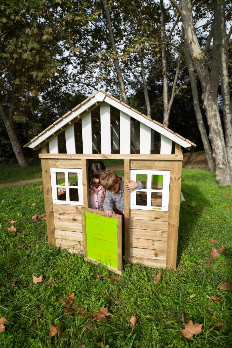 Casita infantil de madera MASGAMES Lollipop Verde XL