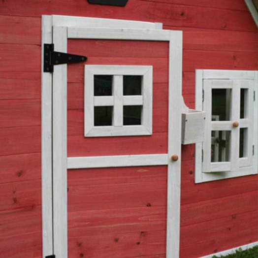 Casita infantil de madeira Crooked