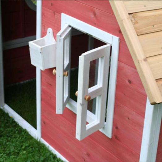 Casita infantil de madeira Crooked