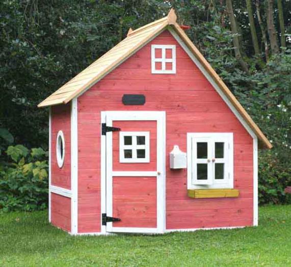Casita infantil de madeira Crooked