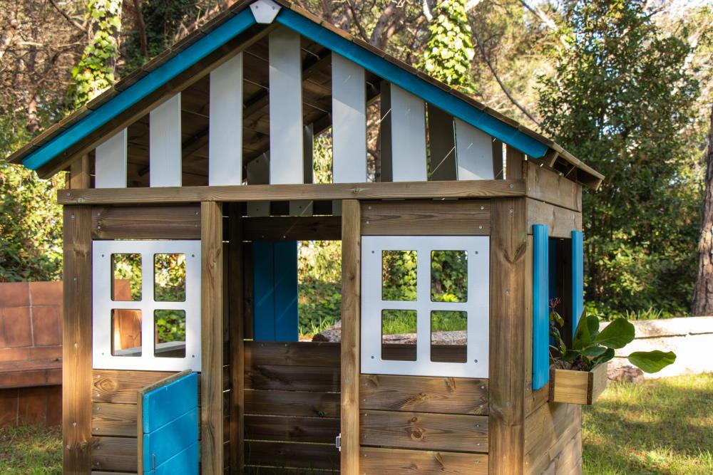 Casa de madeira para crianças MASGAMES LOLLIPOP XL Azul