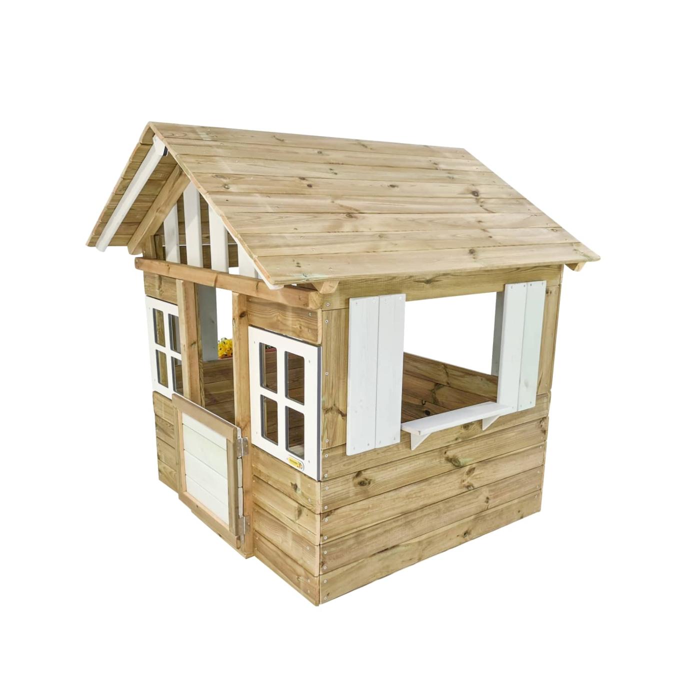 casa de madeira para crianças MASGAMES LOLLIPOP branca