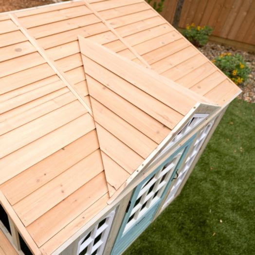 Casinha Meadowlane Market telhado