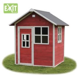 casita madeira infantil loft red