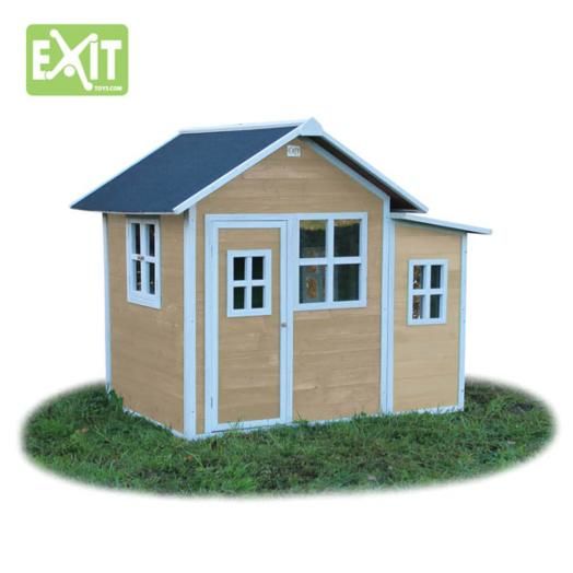 casita infantil de madera Loft 150 natural