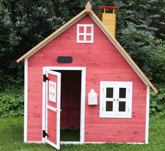 Casita infantil de madeira Crooked
