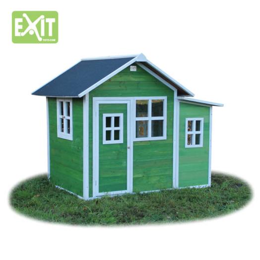 Casitas de madeira infantil Loft 150 Green