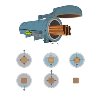 casitas de madera tratada para el exterior en autoclave nivel IV