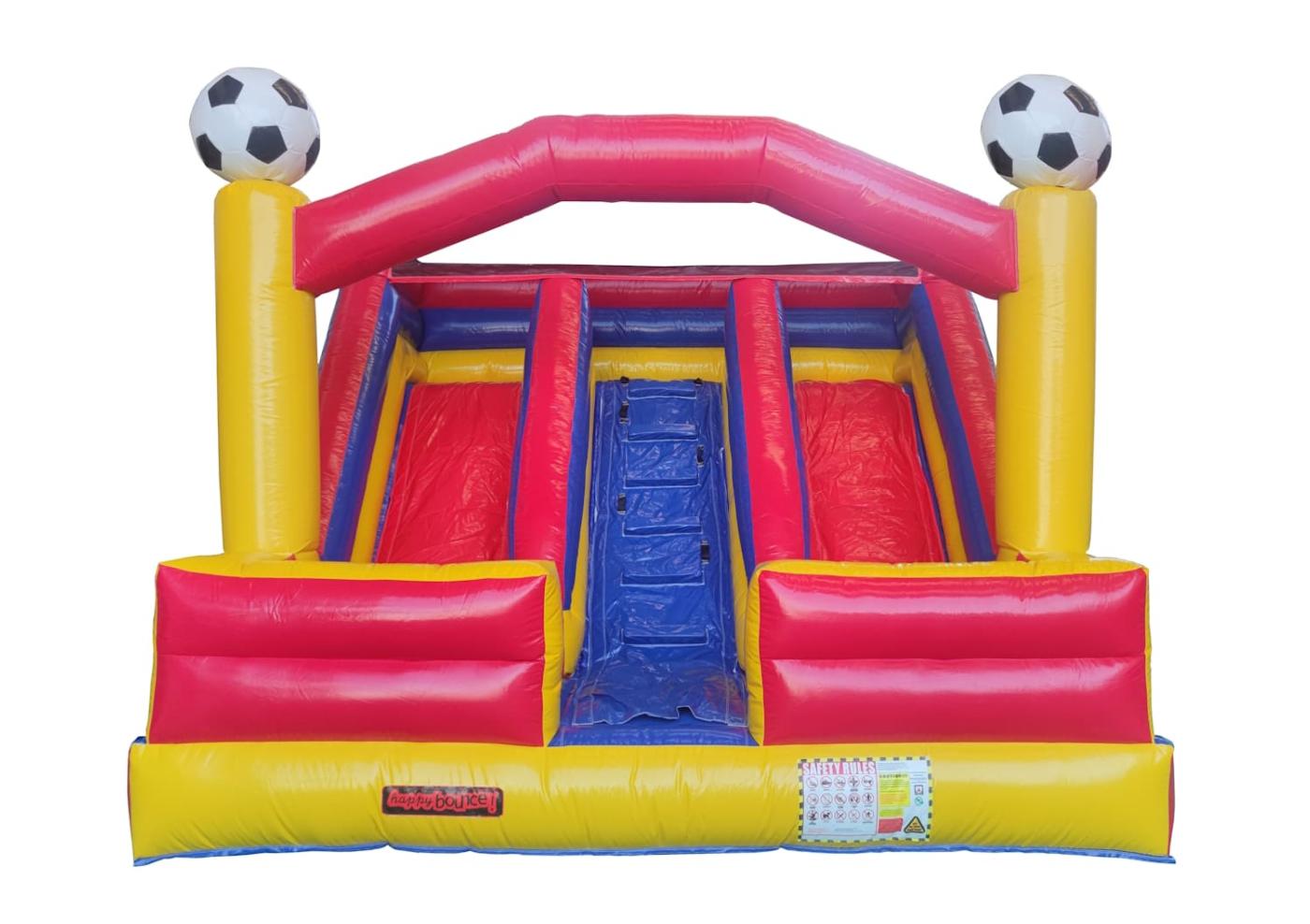 Inflable profesional Double Slude Fun Football