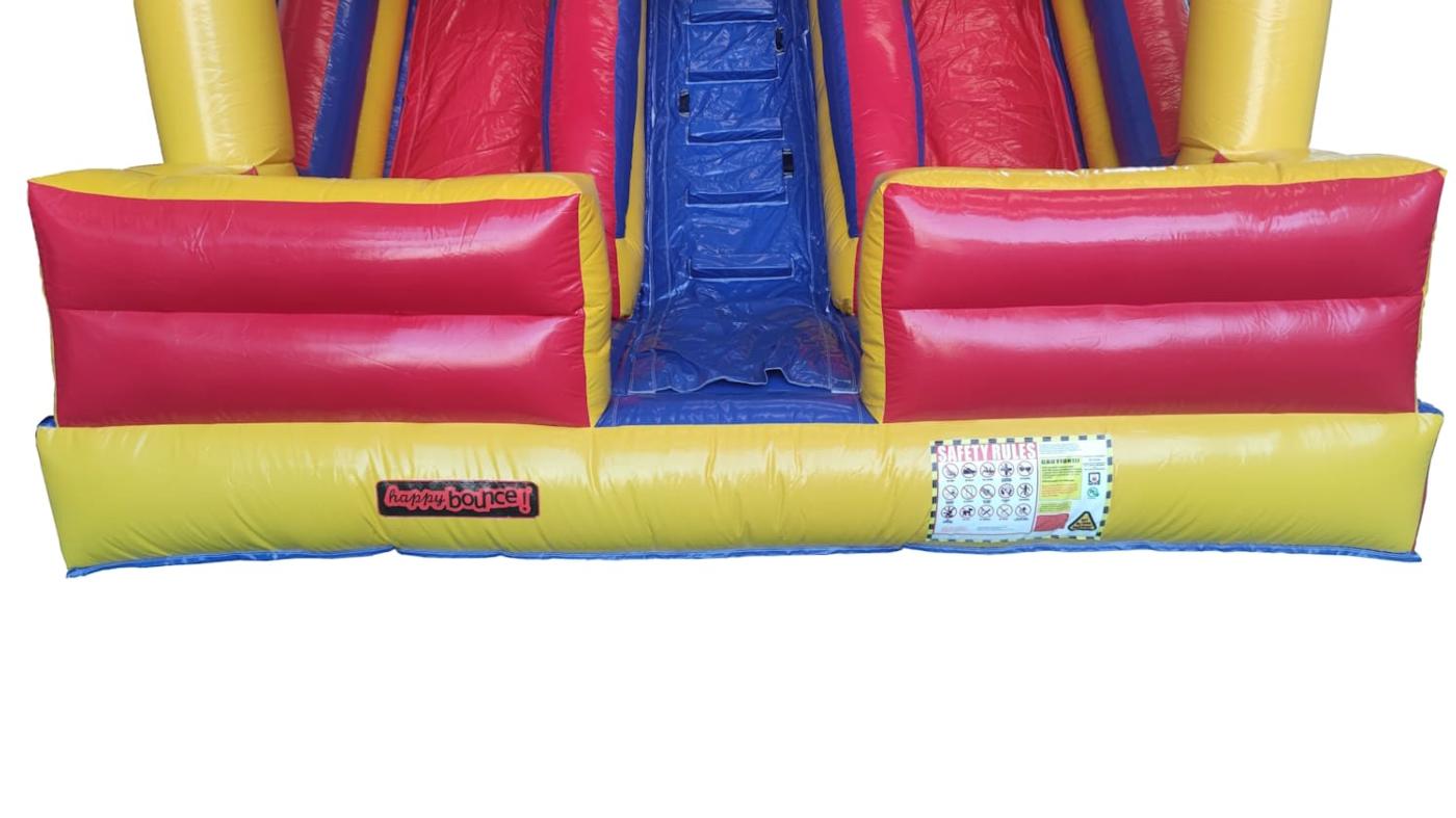 Hinchable profesional Double Slide Fun Football avyna