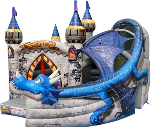 Castell inflable drac