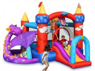 Castillo inflable Dragon Quest