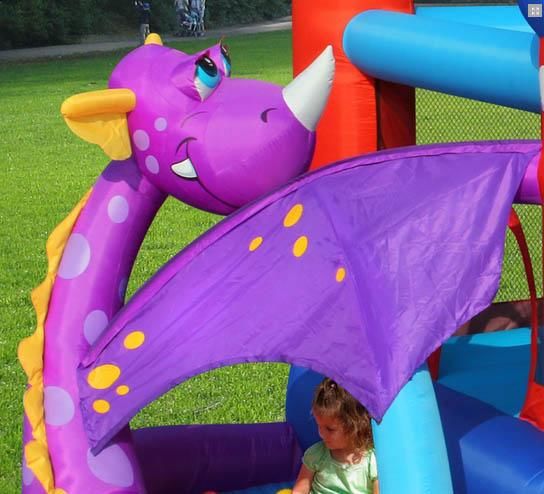 Castillo inflable Dragon Quest 1