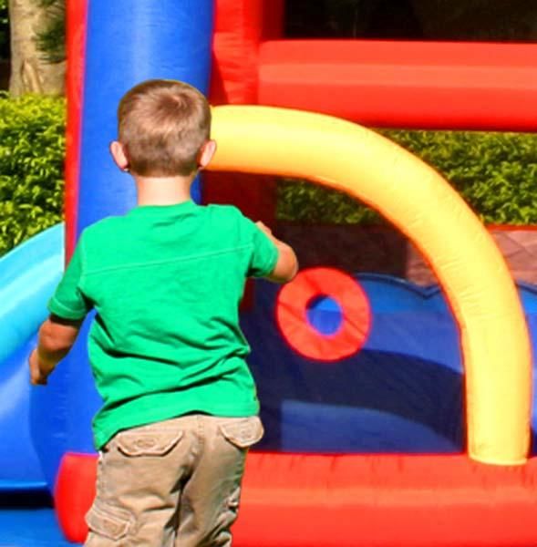 castillo inflable medieval