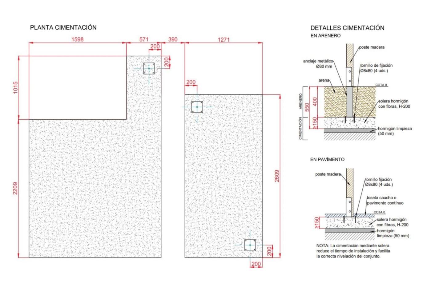 Parque infantil Lancha Afundada