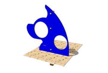 Jogo canino agility rodas