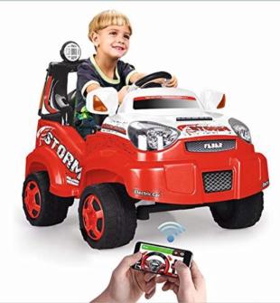 Carro infantil FEBER tt storm controle remoto