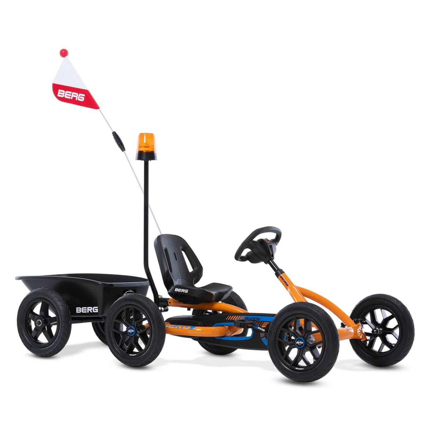 Coche de pedales BERG Buddy B-Orange naranja