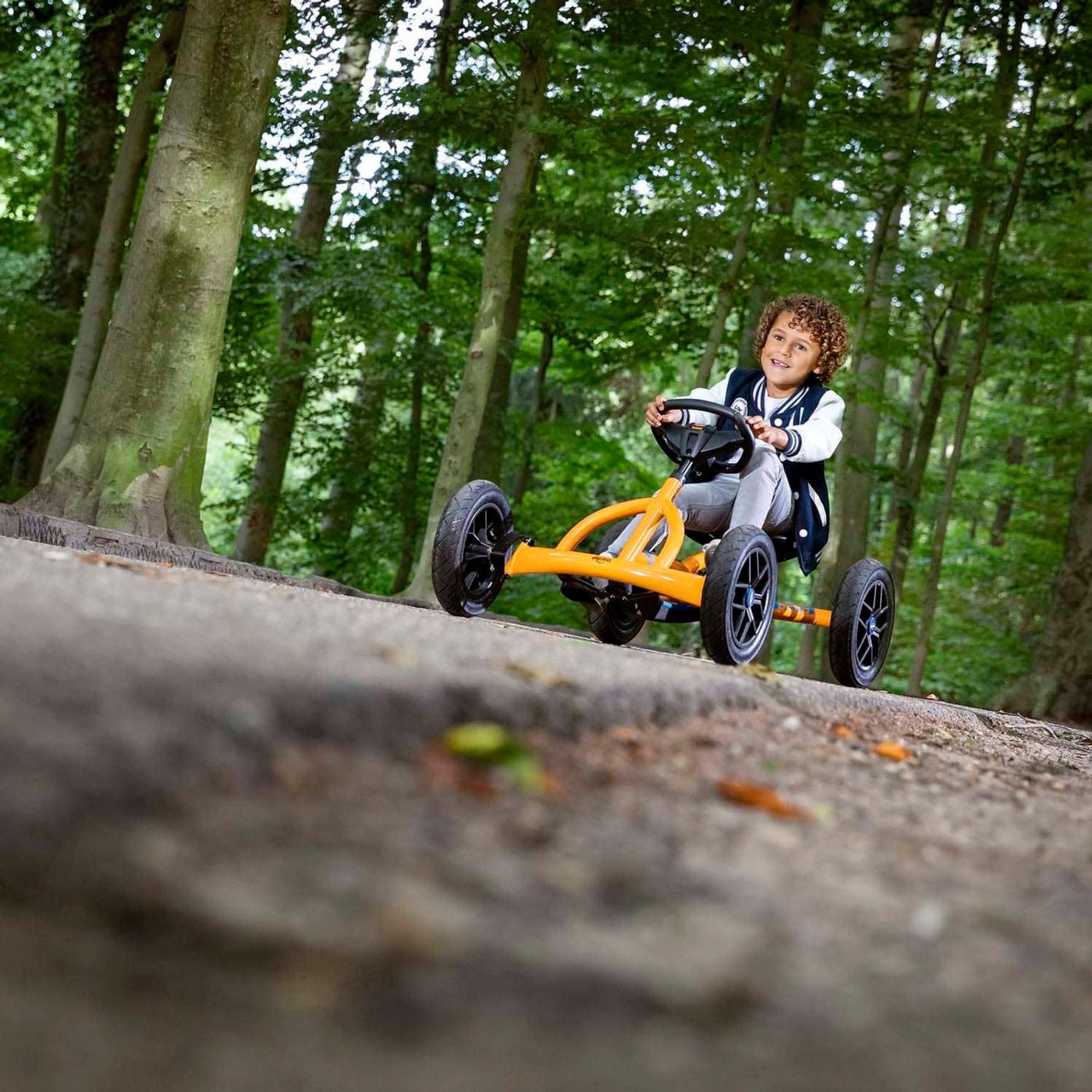 Carro a pedais Berg Buddy B-Orange laranja 3 a 8 anos